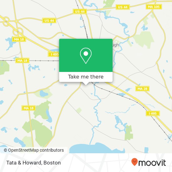 Tata & Howard map