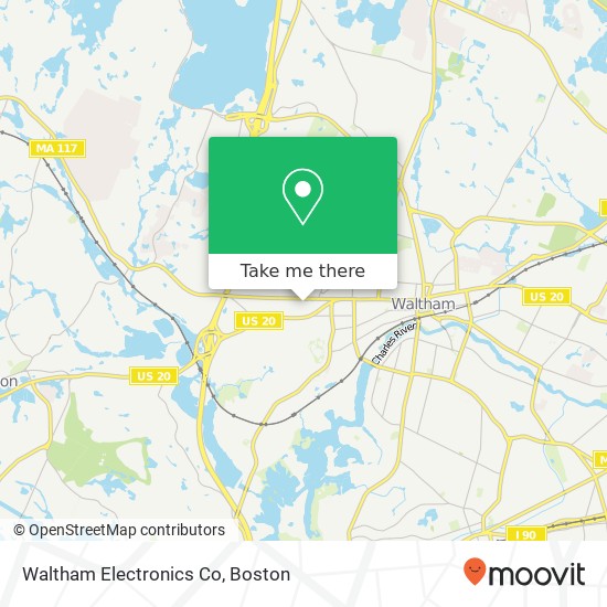 Waltham Electronics Co map