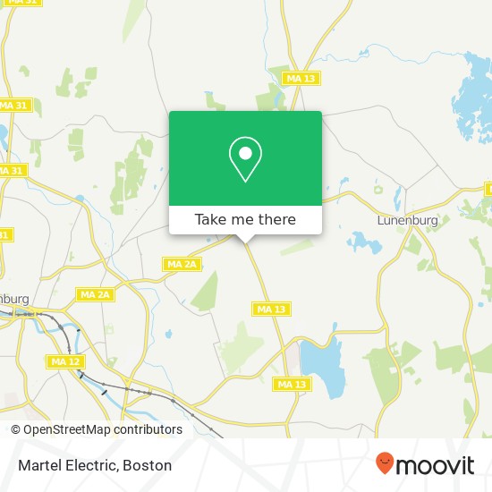 Martel Electric map