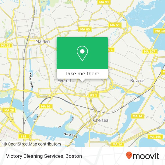 Mapa de Victory Cleaning Services
