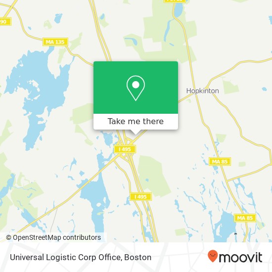 Universal Logistic Corp Office map