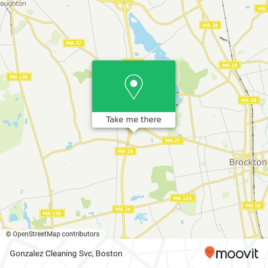 Gonzalez Cleaning Svc map