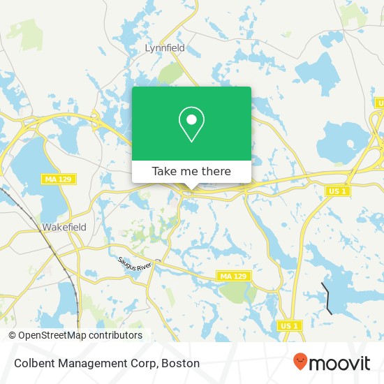 Colbent Management Corp map