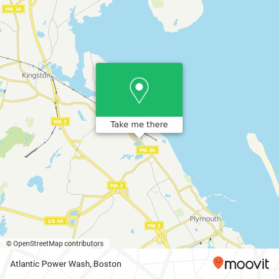 Atlantic Power Wash map
