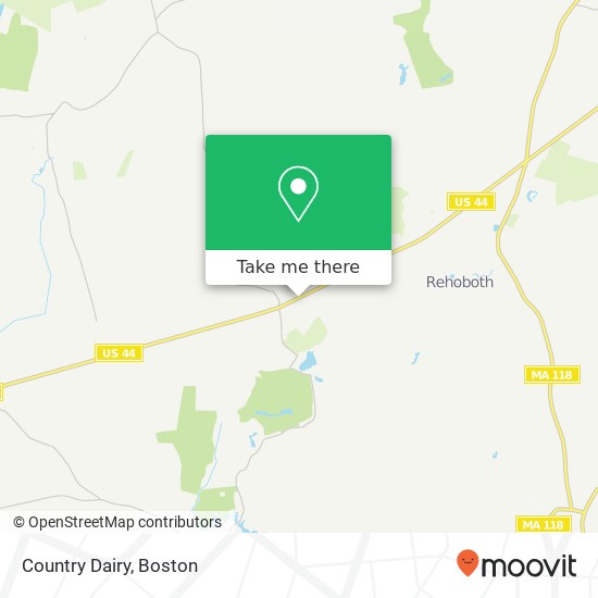 Mapa de Country Dairy