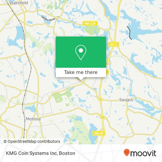 Mapa de KMG Coin Systems Inc