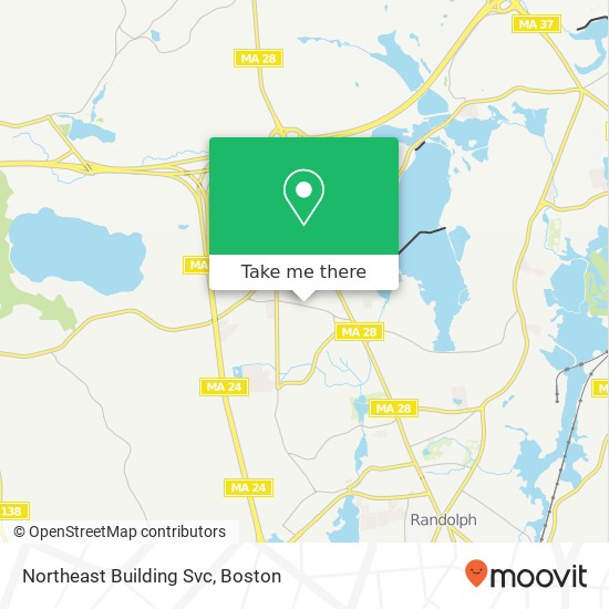Mapa de Northeast Building Svc