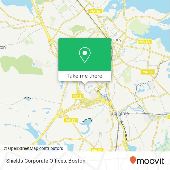 Mapa de Shields Corporate Offices