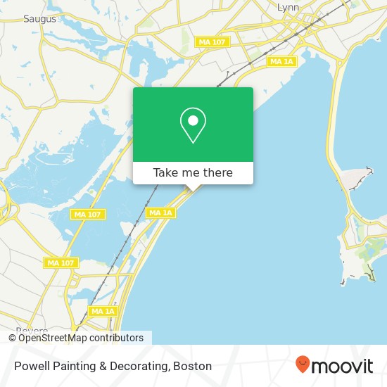 Powell Painting & Decorating map