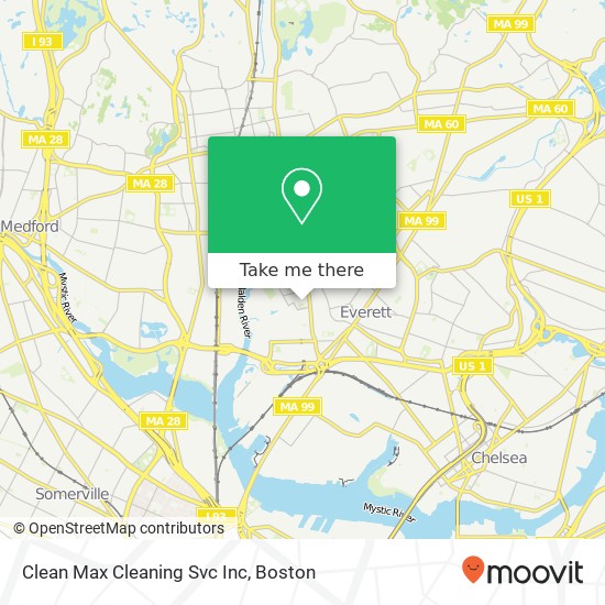 Mapa de Clean Max Cleaning Svc Inc