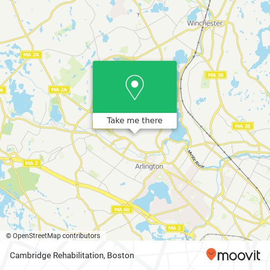 Mapa de Cambridge Rehabilitation