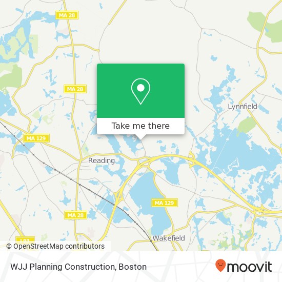Mapa de WJJ Planning Construction