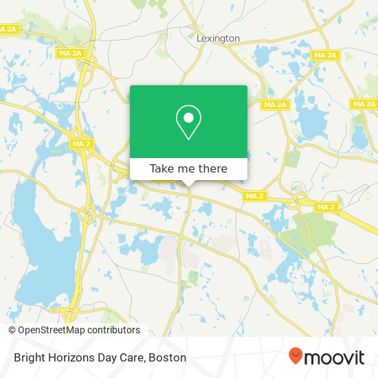 Bright Horizons Day Care map