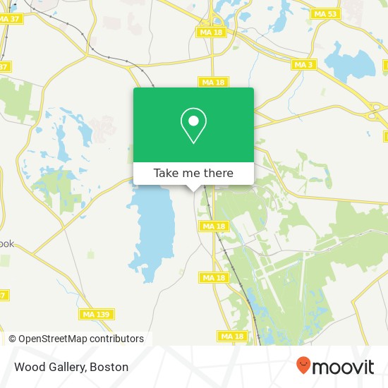 Mapa de Wood Gallery