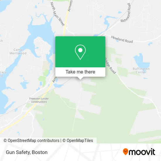 Gun Safety map