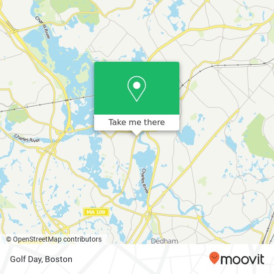 Golf Day map