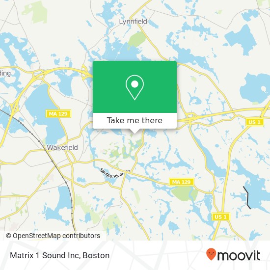 Matrix 1 Sound Inc map