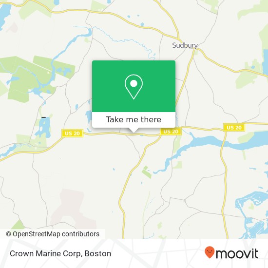 Crown Marine Corp map