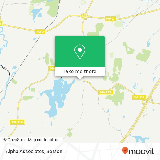 Alpha Associates map