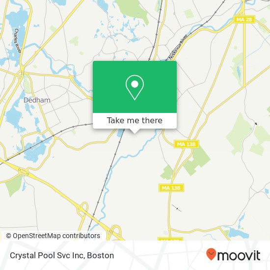 Mapa de Crystal Pool Svc Inc
