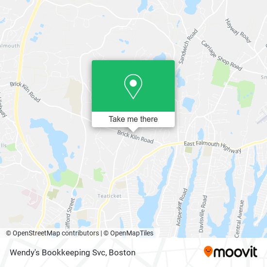 Wendy's Bookkeeping Svc map
