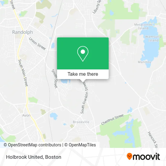 Holbrook United map