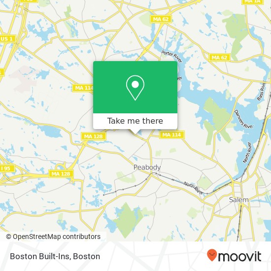 Mapa de Boston Built-Ins