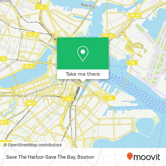 Save The Harbor-Save The Bay map