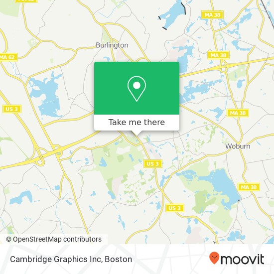 Cambridge Graphics Inc map