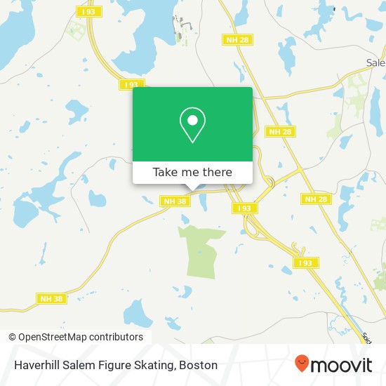 Mapa de Haverhill Salem Figure Skating