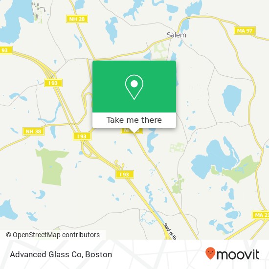 Mapa de Advanced Glass Co