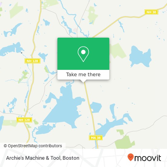 Archie's Machine & Tool map