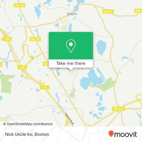 Nick Uncle Inc map