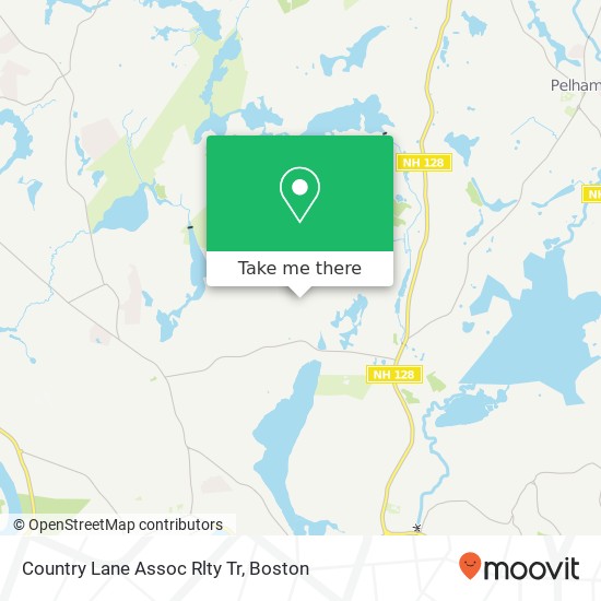 Mapa de Country Lane Assoc Rlty Tr