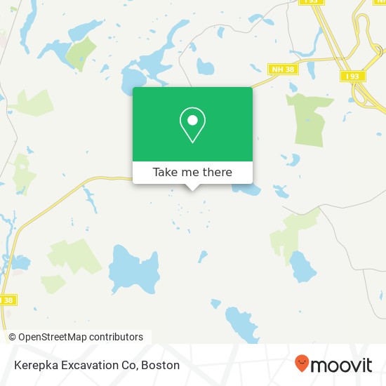 Kerepka Excavation Co map