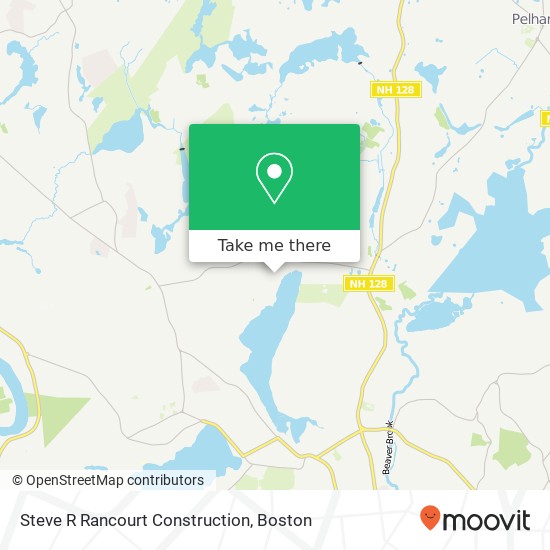 Mapa de Steve R Rancourt Construction