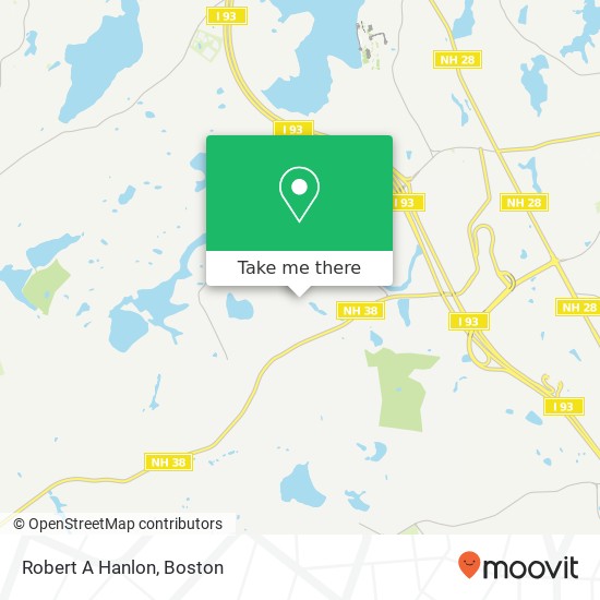 Robert A Hanlon map