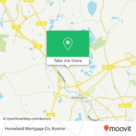 Homeland Mortgage Co map