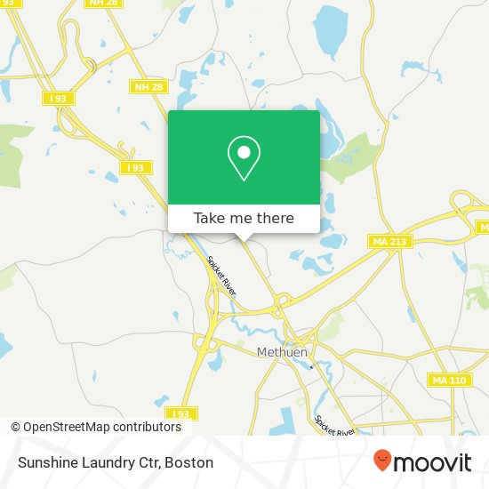 Mapa de Sunshine Laundry Ctr