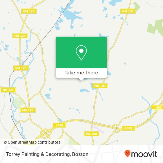 Torrey Painting & Decorating map