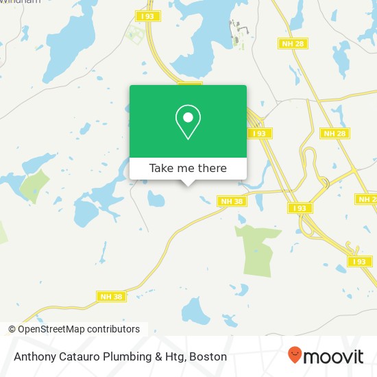 Mapa de Anthony Catauro Plumbing & Htg