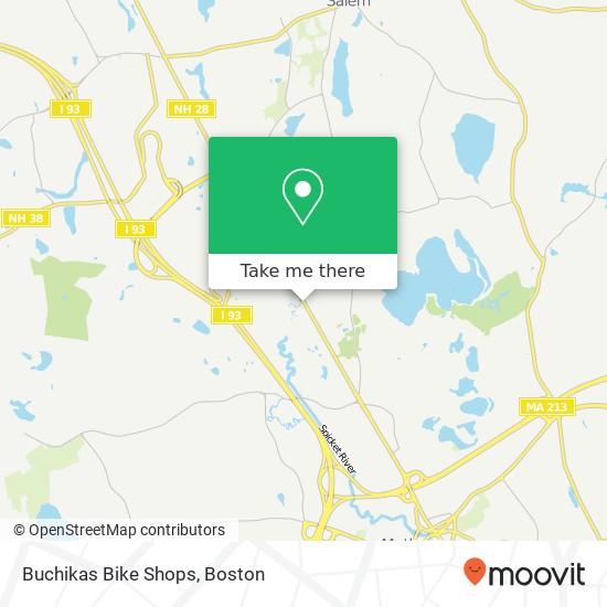 Buchikas Bike Shops map