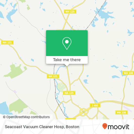 Mapa de Seacoast Vacuum Cleaner Hosp