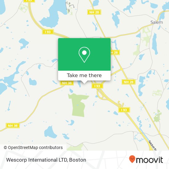 Wescorp International LTD map