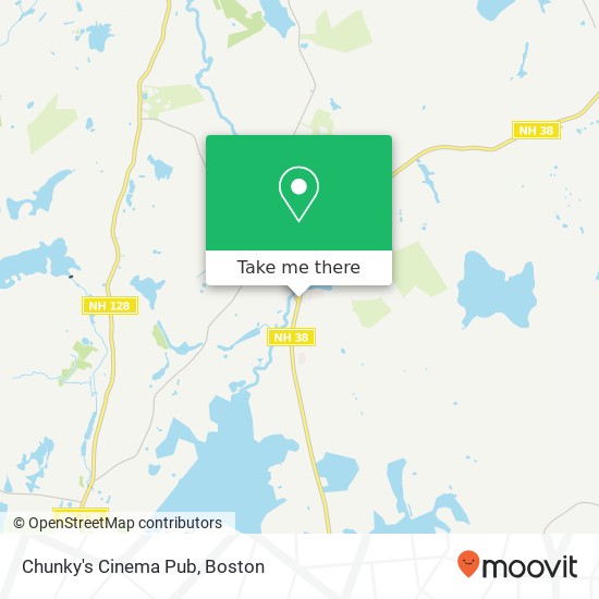 Mapa de Chunky's Cinema Pub