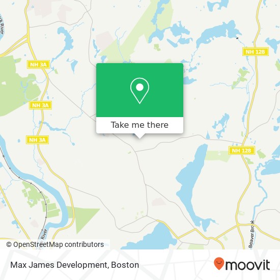 Mapa de Max James Development