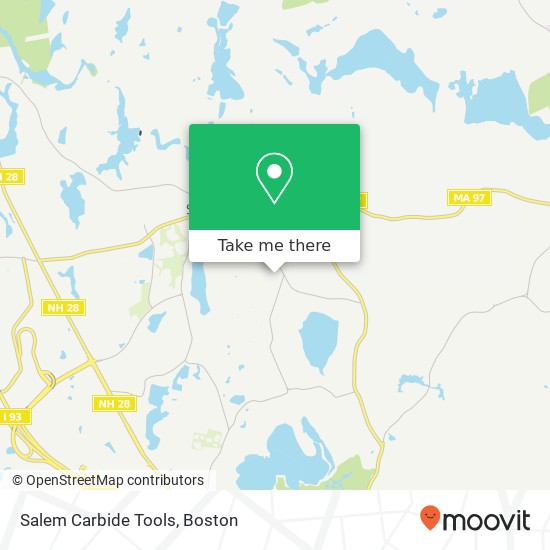 Mapa de Salem Carbide Tools