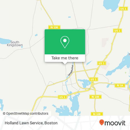 Holland Lawn Service map
