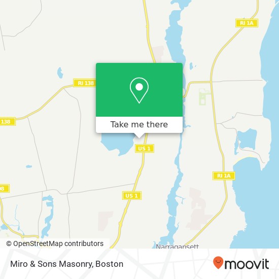 Miro & Sons Masonry map