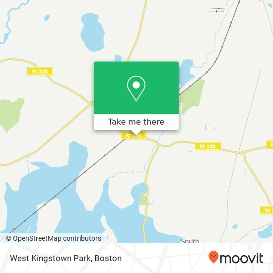 West Kingstown Park map